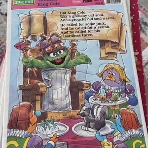 Sesame Street Puzzle with Oscar the Grouch